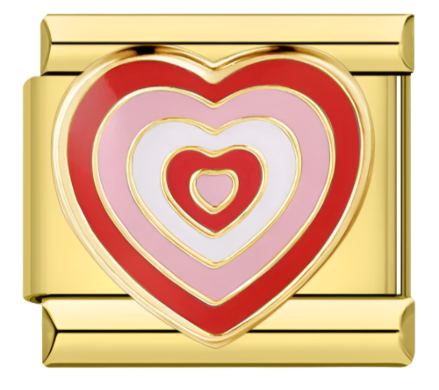 Rotes Herz Charm