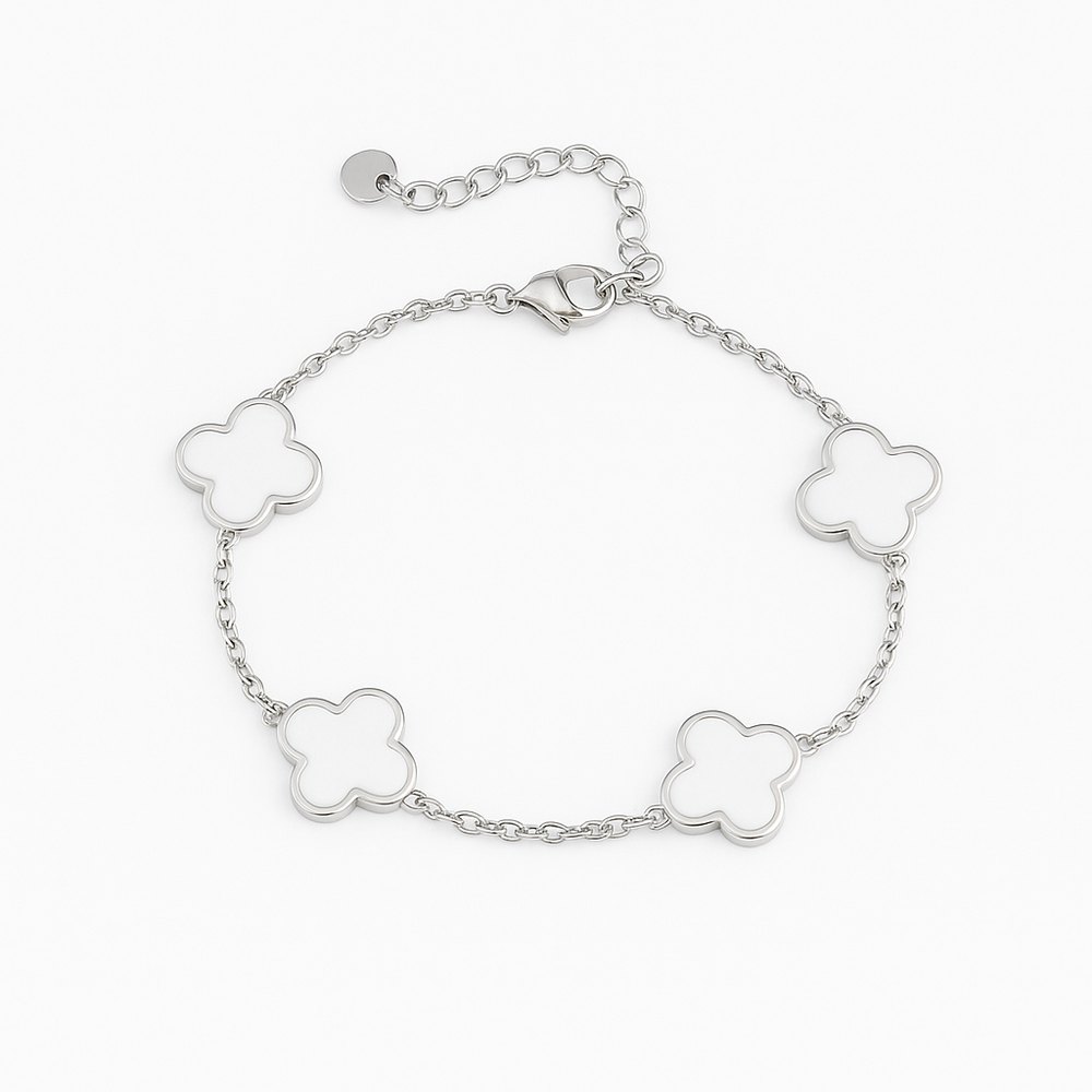 Pearl Clover Silber | 18k vergoldet