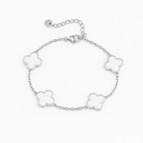 Pearl Clover Silber | 18k vergoldet