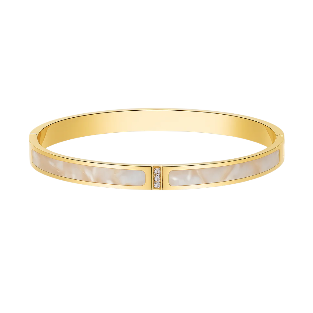 Golden Grace Armreif | 18k vergoldet