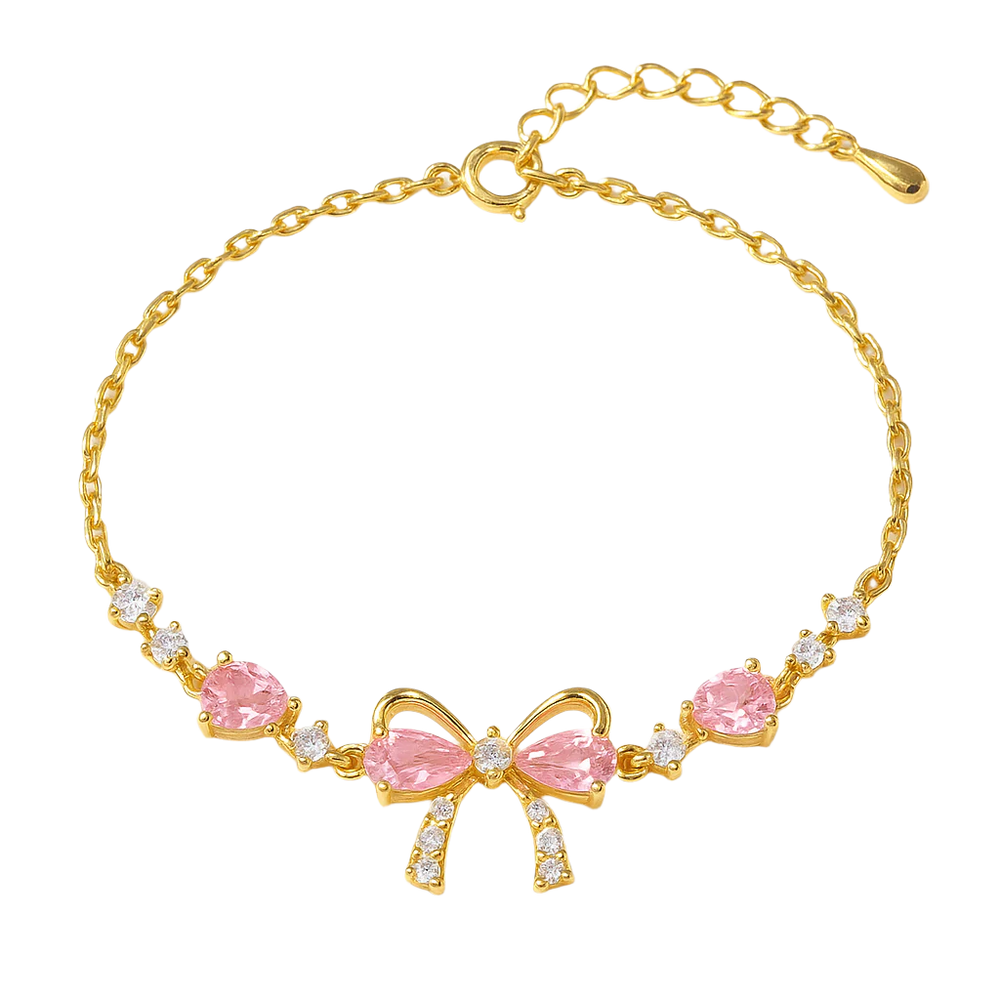 Schleife Armband  | 18k vergoldet