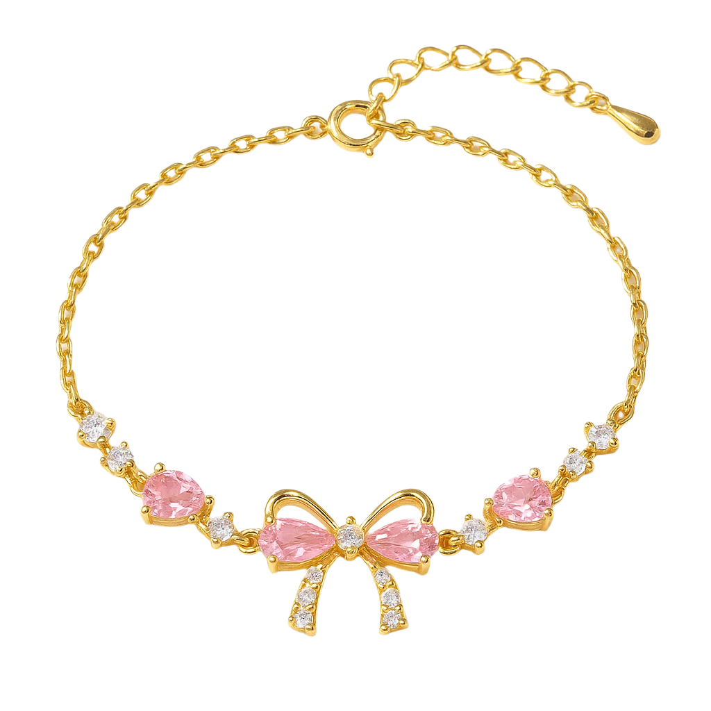 Schleife Armband  | 18k vergoldet