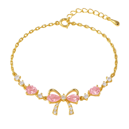Schleife Armband  | 18k vergoldet