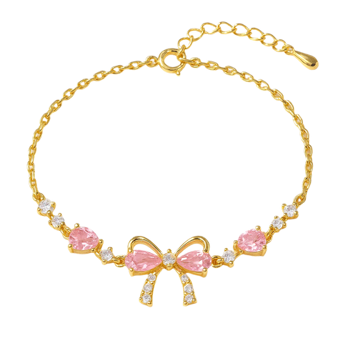 Schleife Armband  | 18k vergoldet