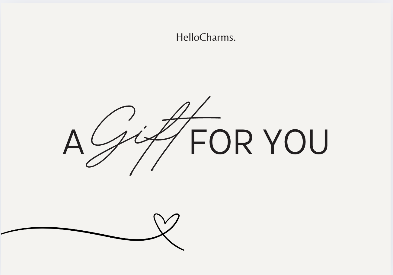 HelloCharms. Gift Card