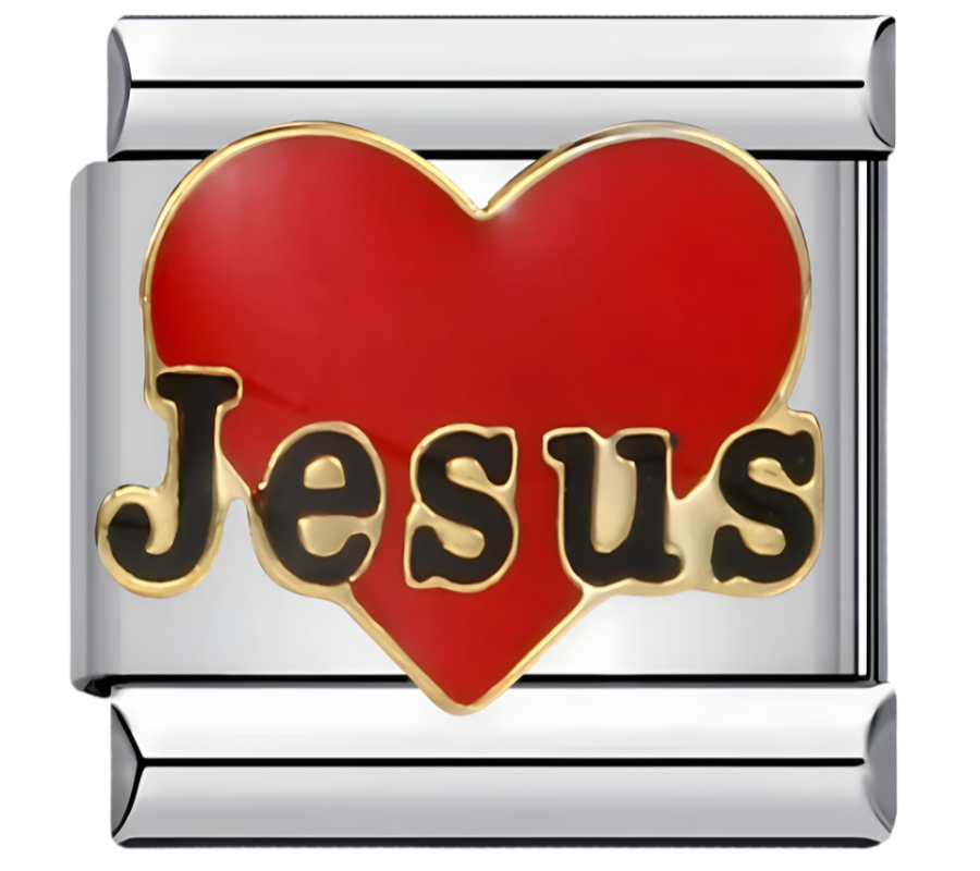 Love Jesus Charm