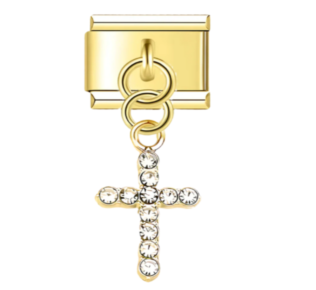 Kreuz Charm Anhänger