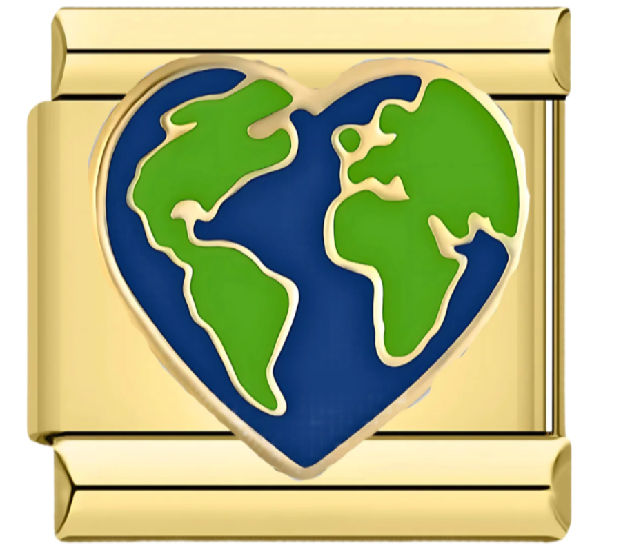 Green World Charm