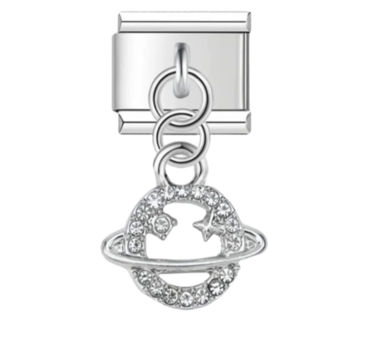 Saturn Charm Anhänger