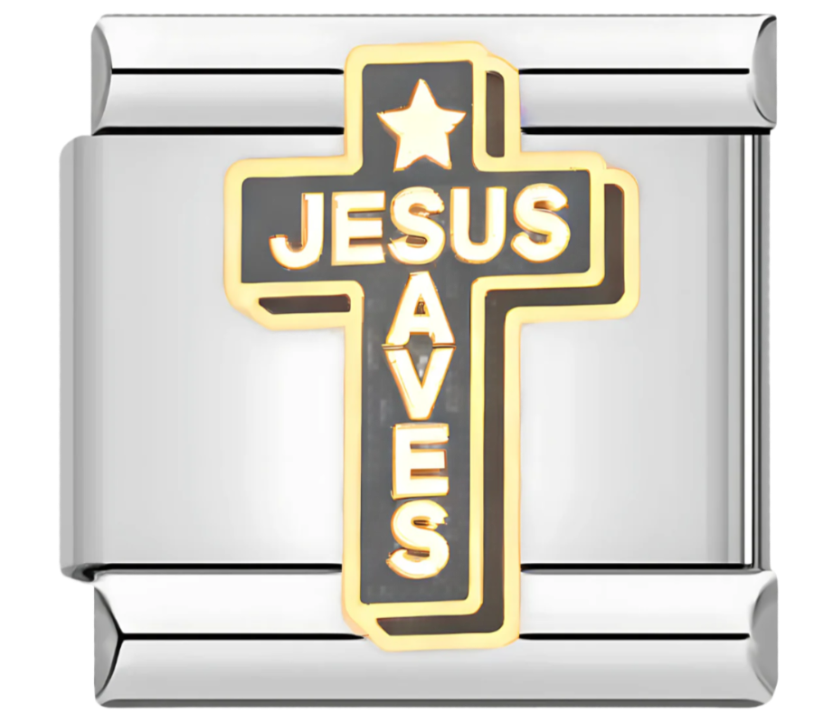 Jesus Saves Charm