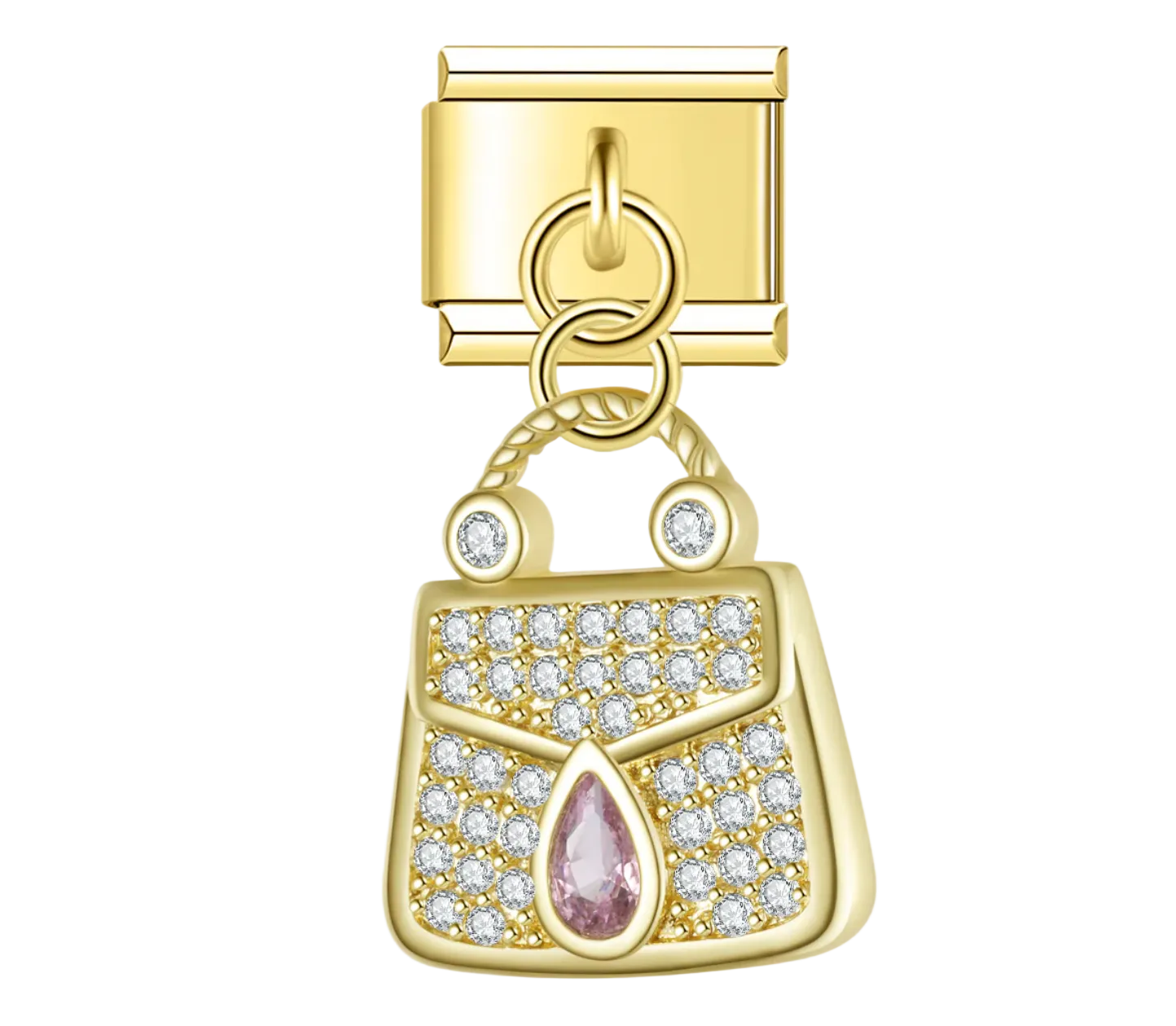 Glitzertasche Anhänger