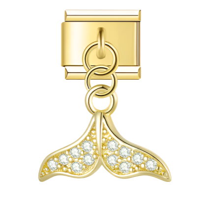 Delfin Flosse Anhänger