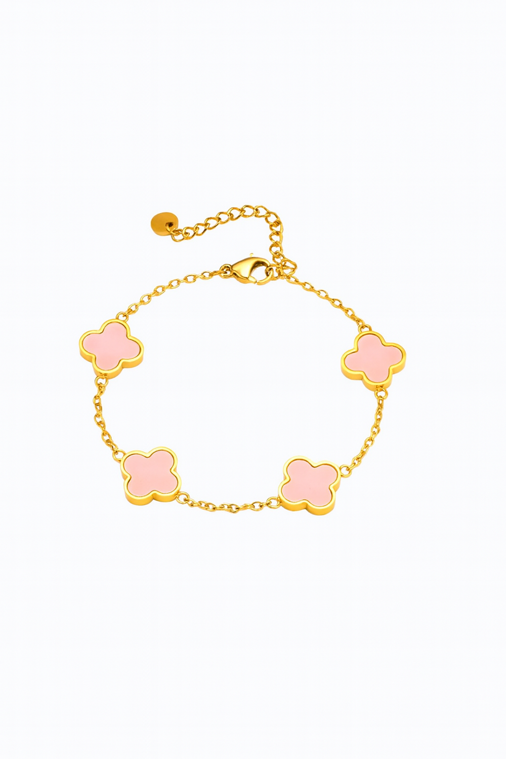 Pearl Clover pink | 18k vergoldet