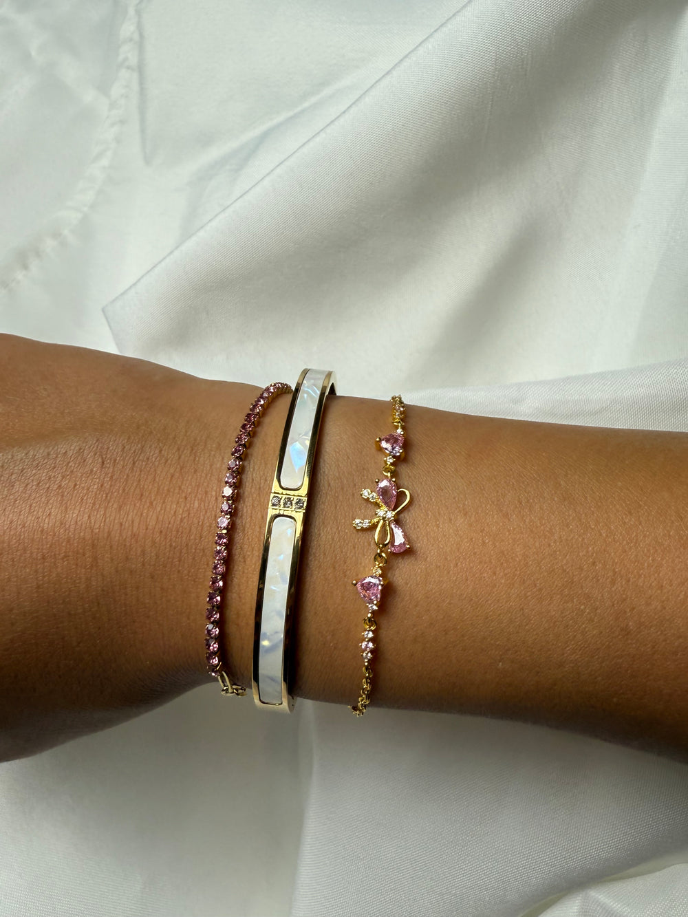 Schleife Armband  | 18k vergoldet