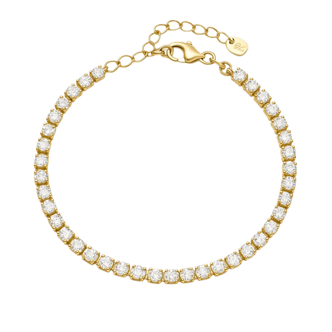 Tennis Armband | 18K vergoldet