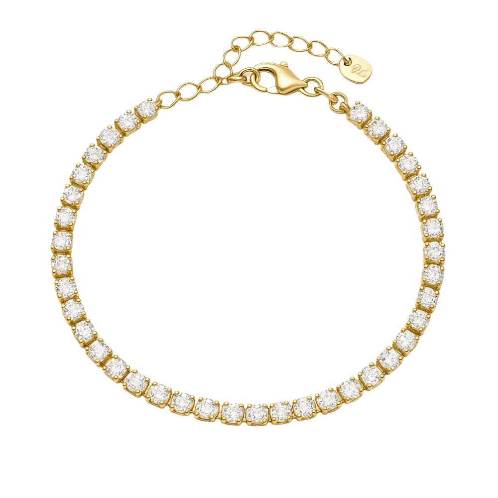 Tennis Armband | 18K vergoldet