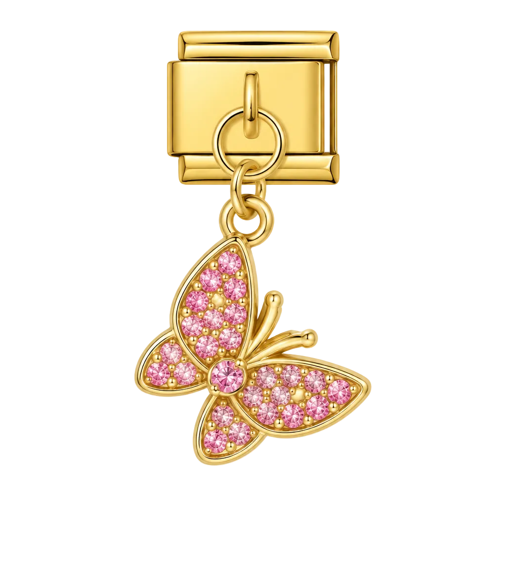 Schmetterling Anhänger style 2