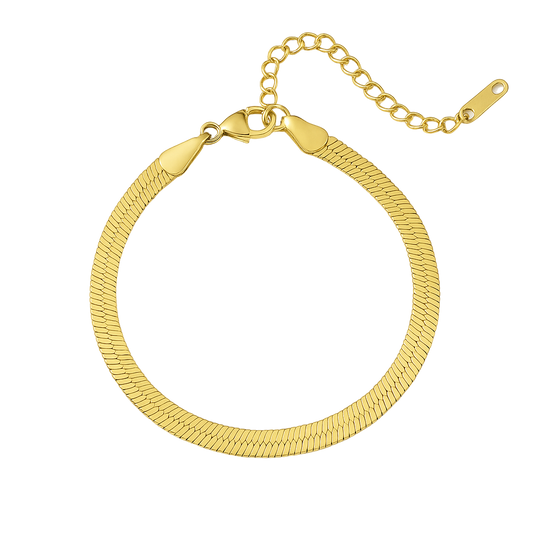 Golden snake Armband