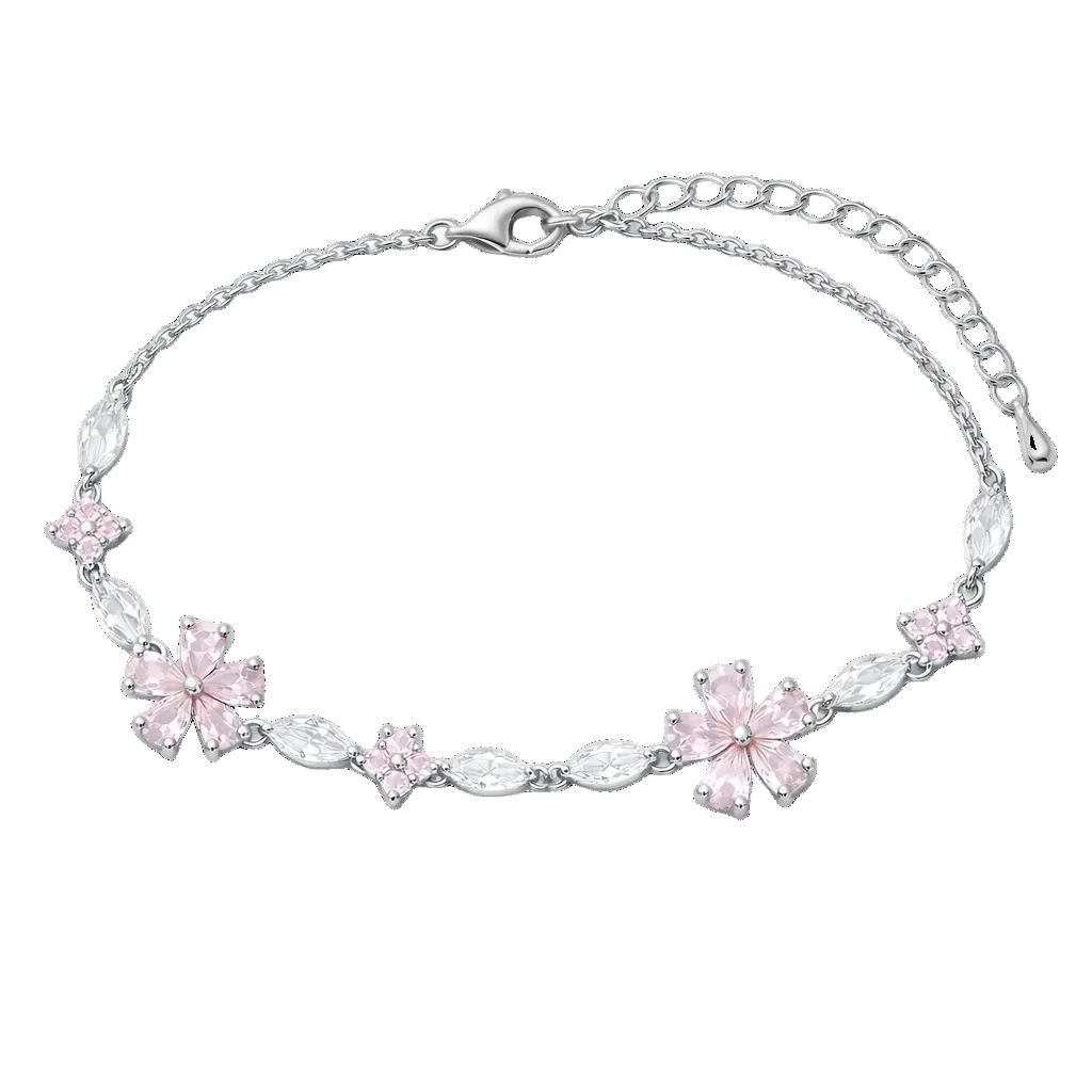 Rosa Blume Armband