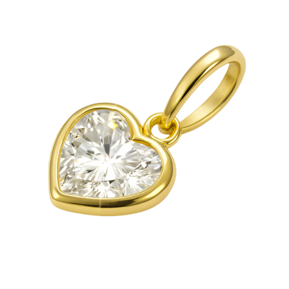 Perlenherz Charm