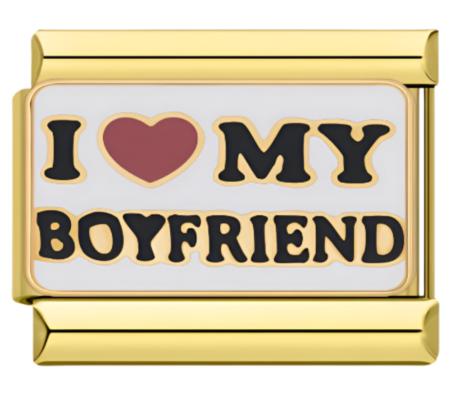 I <3 my boyfriend Charm